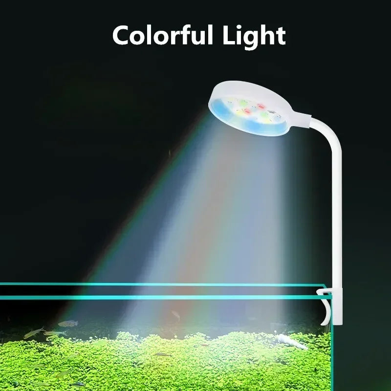 Mini Fish Waterproof Plant Aquarium Light Aquariums LED Lamp 5V Underwater Fish 3W Lamp Light Lighting Tank Fish USB Tank Decor