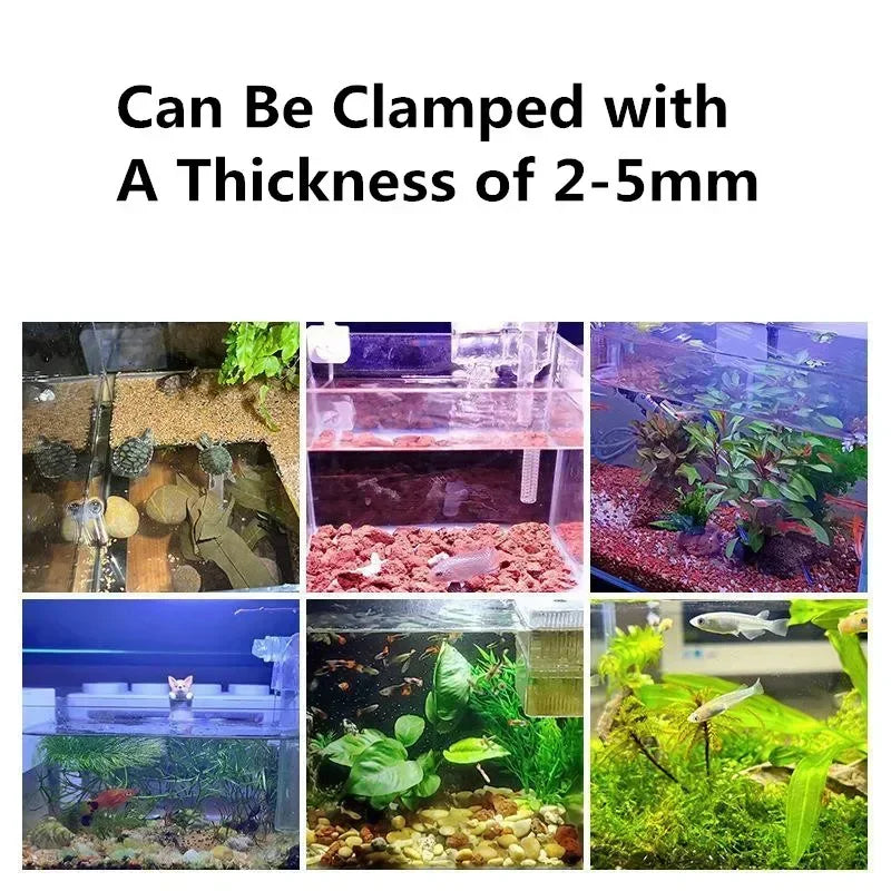 Mini Fish Waterproof Plant Aquarium Light Aquariums LED Lamp 5V Underwater Fish 3W Lamp Light Lighting Tank Fish USB Tank Decor