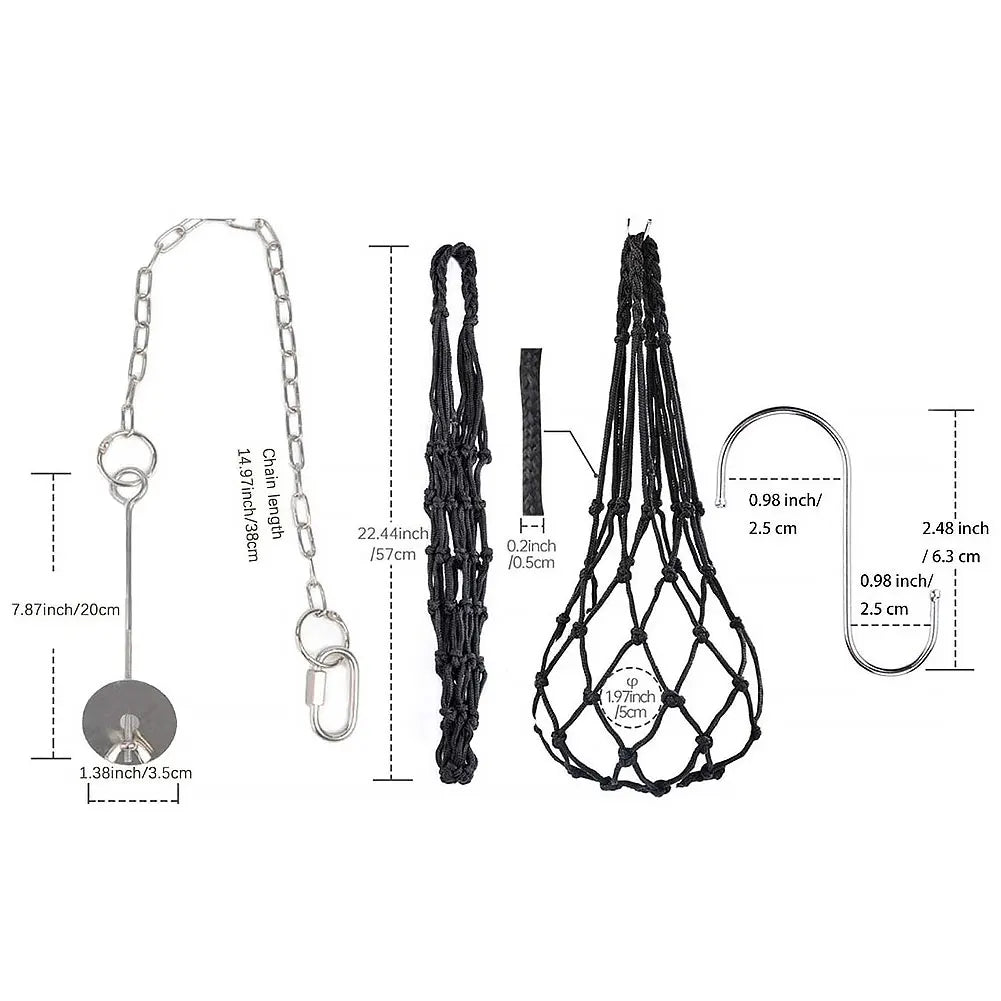 Chicken Hanging Feeder Healthy Vegetable Feeding Tool Portable Fruit Vegetable Feeding Bag Poultry Supplies
