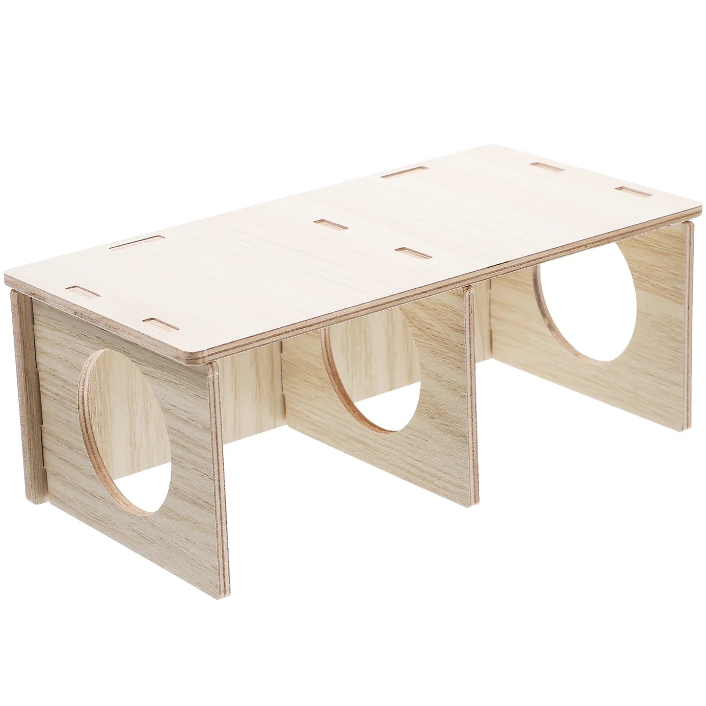 Wooden Hamster  Mouse Exercise Toy Cage Guinea Pig Accessories Clear Window Hiding Place  Cabin Pet Supplies Hummingbird feeder