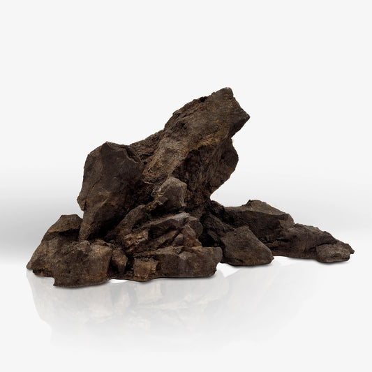 FZONE Resin Manten Stone and Driftwood Model Nature Aquarium Rocks for Aquascaping Hardscape