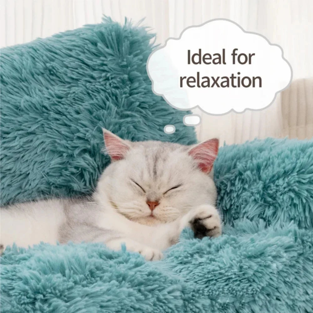 Mewoofun Dog Couch Small Dog Bed Removable Washable Cat Couch