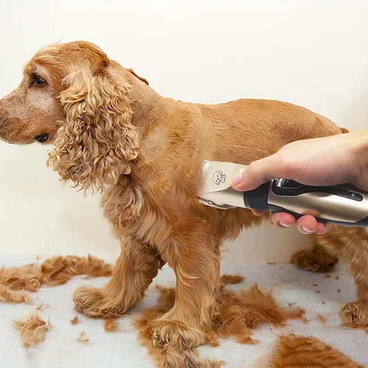 Pet Hair Trimmer Kit Electric Precision Clippers for Grooming